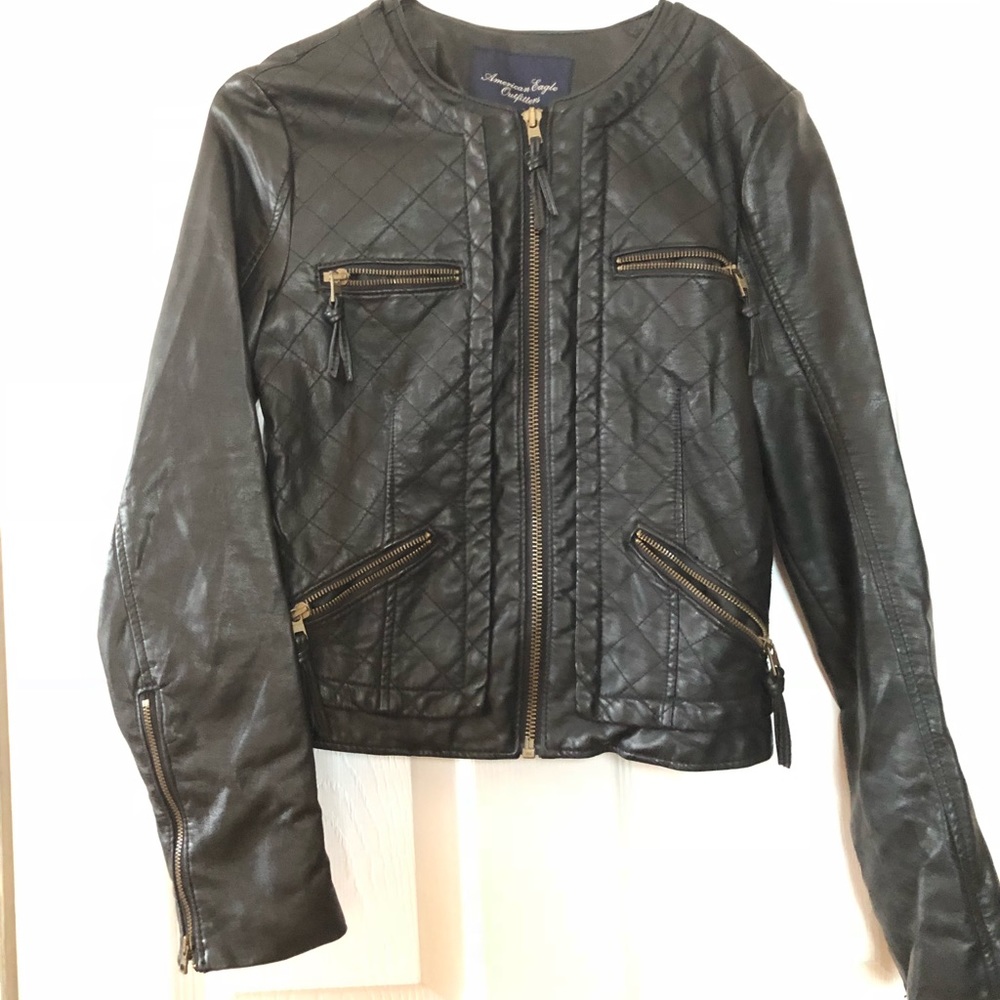 Leather jacket